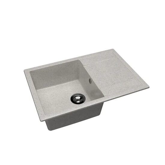 Chiuveta de bucatarie dreptunghiulara Techno 760 culoare gri