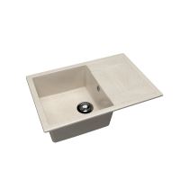 Chiuveta de bucatarie dreptunghiulara Dr. Gans Techno 760 culoare bej latte